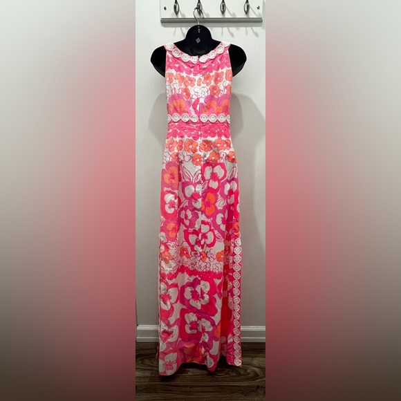 Lilly Pulitzer Multi Pansy Dance Didi Maxi Dress - Picture 3 of 4